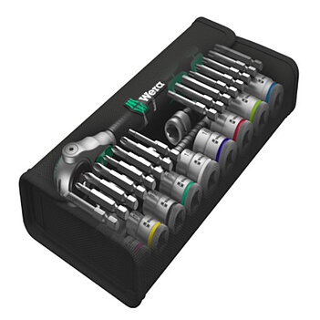 Набор инструмента WERA 8100 SB 6 Zyklop Speed 3/8" 29 ед. (05004046001)