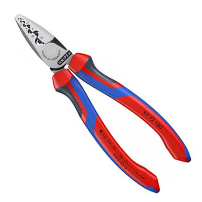 Клещи обжимные KNIPEX 180 мм (97 72 180) - купить с доставкой по