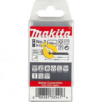 Полотно пиляльне по металу Makita 66 мм 100 шт (B-07836)