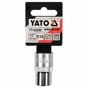 Головка торцевая Star Yato 1/2" E16 (YT-05249)