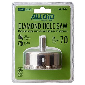Коронка по кераміці Alloid Base CS45 70 мм (GS-50070)