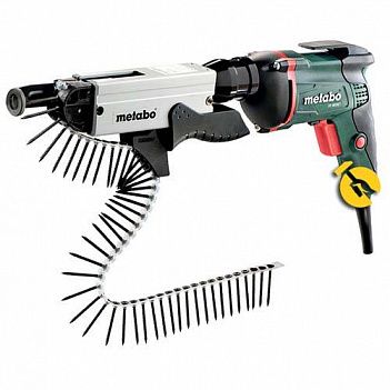Сетевой шуруповерт для гипсокартона Metabo SE 4000 + SM 5-55 (620045500)
