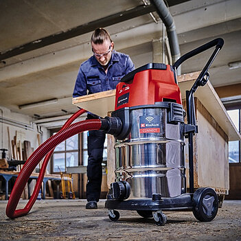 Пылесос аккумуляторный Einhell TP-VC 36/30 S Auto - Solo (2347143) - без аккумулятора и зарядного устройства