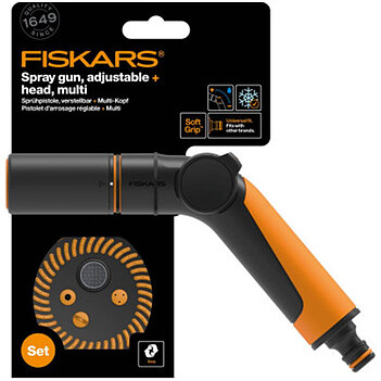 Пістолет для поливу Fiskars + насадка мультифункціональна (1065494)