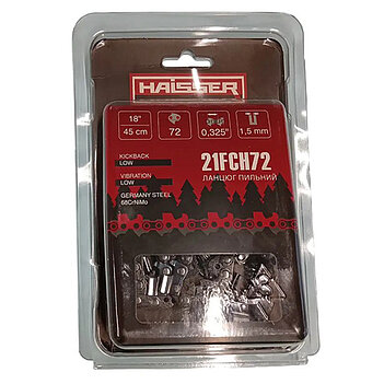 Ланцюг для пили Haisser 21FCH72 18", 0,325", 1,5 мм 72DL (149161)