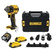 Аккумуляторная дрель-шуруповерт DeWalt со сменными насадками (DCD803D2T)