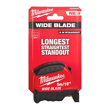Рулетка Milwaukee WIDE BLADE 5 м (4932499204)