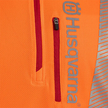 Футболка сигнальная с длинным рукавом Husqvarna Technical High Viz размер XXL (5963038-62)
