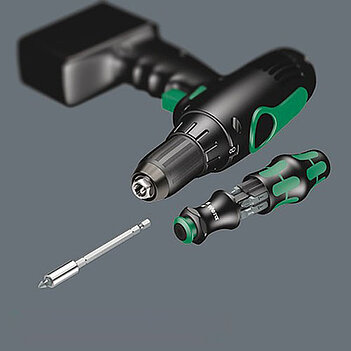 Викрутка з набором біт WERA Kraftform Kompakt 28 6 шт. (05134491001)