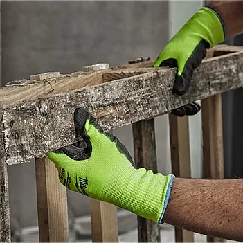 Рукавички сигнальні Milwaukee Hi-Vis розмір M / р.8 (4932479922)