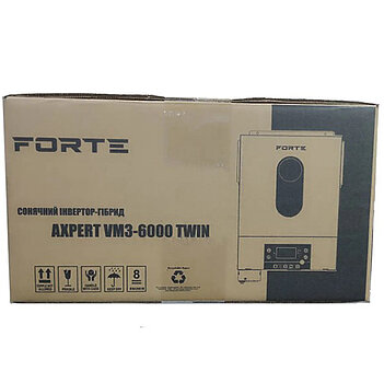 Инвертор напряжения гибридный Forte Axpert VM 3-6000 TWIN (142512)