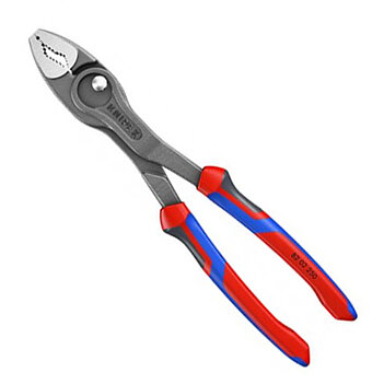 Плоскогубці KNIPEX TwinGrip Cr-V 257 мм (82 02 250)