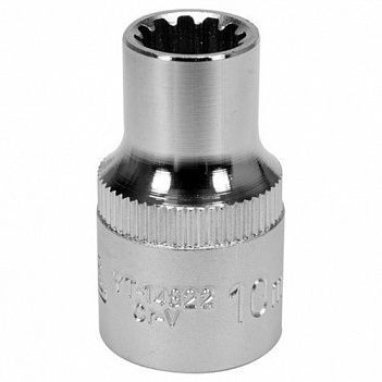 Головка торцева Spline Yato 1/2" 10 мм (YT-14822)