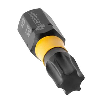 Бита ударная Torx Hoegert S2 1/4" T30 20 шт. (HT1S702)