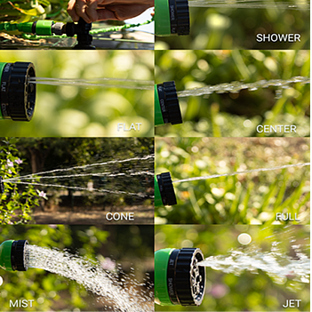 Шланг поливальний Alloid Garden Hose 30 м з розпилювачем (WH-7530)