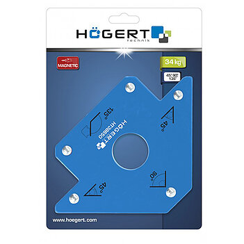 Угольник магнитный для сварки Hoegert (HT3B650)