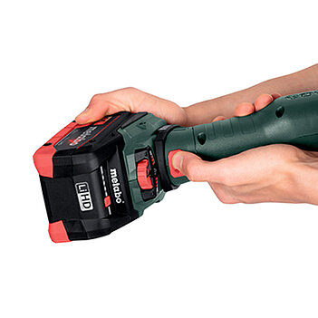 Кутова шліфмашина акумуляторна Metabo WVBF 18 LTX BL 15-12 Q (601308840) - без акумулятора та зарядного пристрою