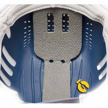 Каска-бейсболка захисна Vita синьо-жовта (PK-0014)