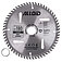 Диск пиляльний по дереву Alloid 180х25,40/22,20 мм (WS-18060)