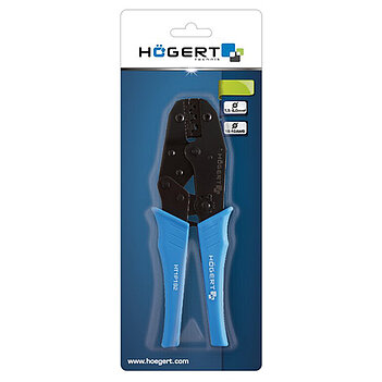 Клещи обжимные Hoegert 220мм (HT1P192)