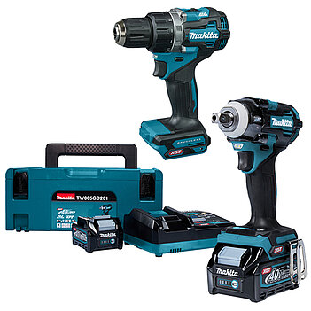 Набір інструментів акумуляторних Makita (SET-TW005GD201-0825)