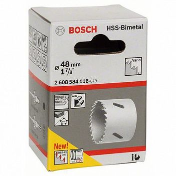 Коронка по металлу и дереву Bosch HSS-Bimetal 48 мм (2608584116)