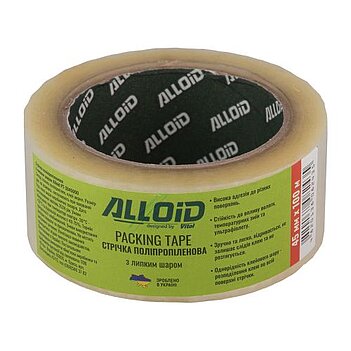Скотч прозрачный Alloid 45мм х 100м 1шт. (PT-3845090)