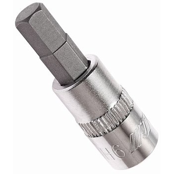 Головка торцевая с битой Hex JTC 1/4" 6мм (23606 JTC)