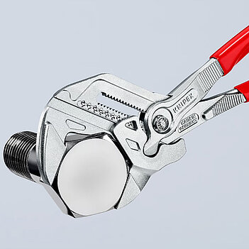 Клещи переставные KNIPEX Cr-V 300 мм с кнопочным фиксатором (86 03 300)