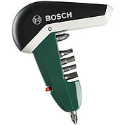 Викрутка з тріскачкою і набором біт Bosch 7 шт. (2607017180)