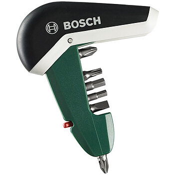 Отвертка с трещоткой и набором бит Bosch 7 шт. (2607017180)