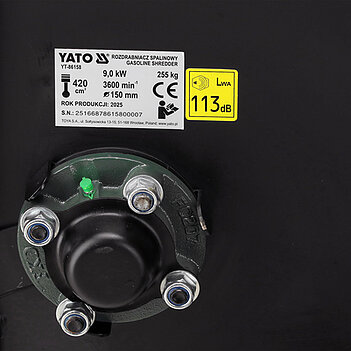 Подрібнювач садовий Yato (YT-86158)
