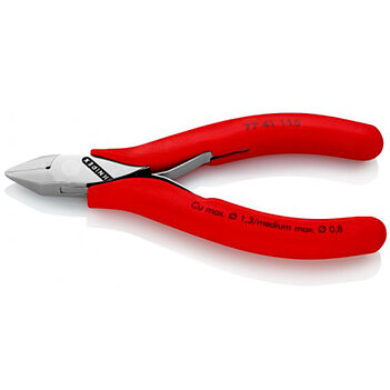 Бокорезы KNIPEX для электроники 115 мм (77 41 115)