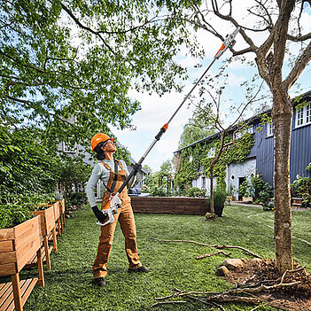 Высоторез аккумуляторный Stihl HTA 30 (LA050116408) - без аккумулятора и зарядного устройства