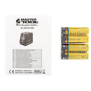 Рівень лазерний MASTERTOOL (30-1904)