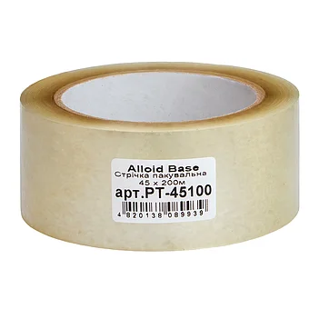 Скотч прозрачный Alloid Base 45мм х 200м 1шт. (PT-45100)
