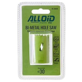 Коронка универсальная Alloid Bi-Metal 30 мм (HS-30030)