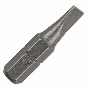 Бита Slotted Bosch 1/4" SL5,5 2шт (2609255910)