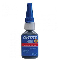 Клей цианоакрилатный для резины и металла LOCTITE 480 20г (L480020)