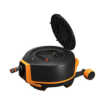 Візок зі шлангом Fiskars X-series XL 27 м автоматичний з набором аксесуарів (1067548)