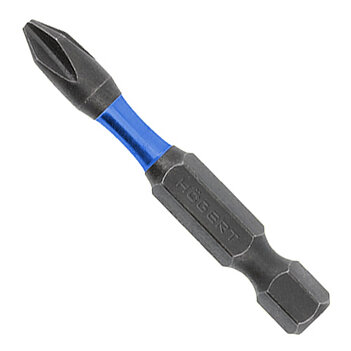 Бита ударная магнитная Phillips Hoegert S2 1/4" PH2 2 шт. (HT1S152) Бита ударная магнитная Phillips Hoegert S2 1/4" PH2 2 шт. (HT1S152)