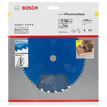 Диск пильный по алюминию Bosch Expert for Aluminium 160х1,3x20мм (2608644136)