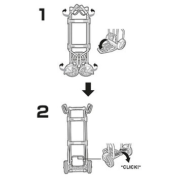 Тележка транспортировочная Stanley 270 кг (SXWT-FT591)