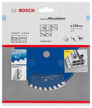 Диск пильный по алюминию Bosch Expert for Aluminium 150x20х1,6мм (2608644093)