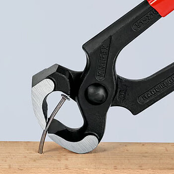 Кусачки-молоток торцевые арматурные KNIPEX 210 мм (51 01 210)