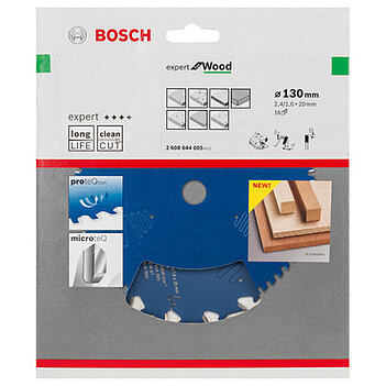 Диск пильный по дереву Bosch Expert for Wood 130x20х1,6мм (2608644005)