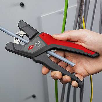 Клещи для снятия изоляции KNIPEX 175 мм автоматические (12 74 180 SB)