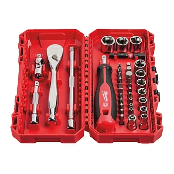 Набор инструмента Milwaukee 1/4" 38 ед. 6PT (4932498381)