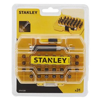 Набір біт Stanley 1/4" 31 шт (STA7228)