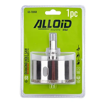 Коронка по керамике Alloid 68 мм (GS-70068)